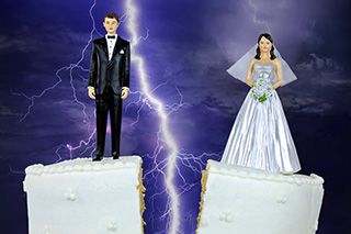 Unseen forces of divine intervention change the fate of a dream wedding
